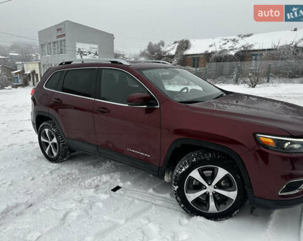 Красный Джип Чероки, объемом двигателя 3.24 л и пробегом 60 тыс. км за 20250 $, фото 1 на Automoto.ua