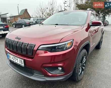 Красный Джип Чероки, объемом двигателя 3.24 л и пробегом 91 тыс. км за 18500 $, фото 1 на Automoto.ua