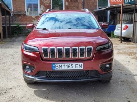 Красный Джип Чероки, объемом двигателя 2.36 л и пробегом 107 тыс. км за 15600 $, фото 1 на Automoto.ua