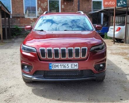 Красный Джип Чероки, объемом двигателя 2.36 л и пробегом 107 тыс. км за 15600 $, фото 1 на Automoto.ua