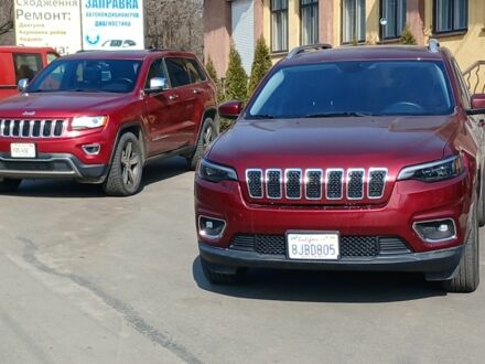 Червоний Джип Cherokee, об'ємом двигуна 3.2 л та пробігом 68 тис. км за 19000 $, фото 1 на Automoto.ua