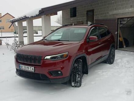 Красный Джип Чероки, объемом двигателя 2.36 л и пробегом 198 тыс. км за 15000 $, фото 1 на Automoto.ua