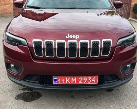 Красный Джип Чероки, объемом двигателя 2.4 л и пробегом 50 тыс. км за 17999 $, фото 1 на Automoto.ua