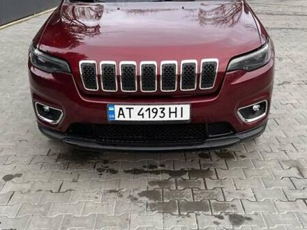 Красный Джип Чероки, объемом двигателя 2.36 л и пробегом 155 тыс. км за 17500 $, фото 1 на Automoto.ua