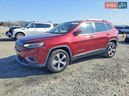 Красный Джип Чероки, объемом двигателя 3.2 л и пробегом 105 тыс. км за 3500 $, фото 1 на Automoto.ua