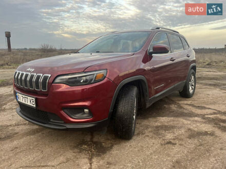 Красный Джип Чероки, объемом двигателя 3.24 л и пробегом 128 тыс. км за 17950 $, фото 1 на Automoto.ua