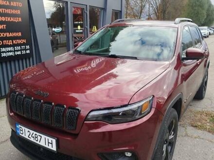 Красный Джип Чероки, объемом двигателя 2.36 л и пробегом 44 тыс. км за 19500 $, фото 1 на Automoto.ua