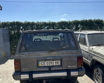 Серый Джип Чероки, объемом двигателя 4 л и пробегом 100 тыс. км за 4250 $, фото 7 на Automoto.ua