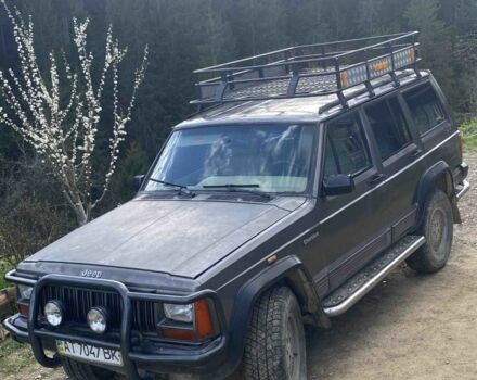 Сірий Джип Cherokee, об'ємом двигуна 2.5 л та пробігом 125 тис. км за 5599 $, фото 2 на Automoto.ua