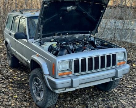 Серый Джип Чероки, объемом двигателя 2.5 л и пробегом 100 тыс. км за 2000 $, фото 1 на Automoto.ua