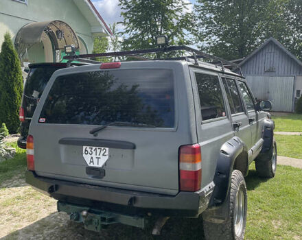 Сірий Джип Cherokee, об'ємом двигуна 2.5 л та пробігом 195 тис. км за 6500 $, фото 12 на Automoto.ua