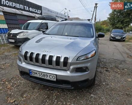 Серый Джип Чероки, объемом двигателя 2.36 л и пробегом 217 тыс. км за 10500 $, фото 1 на Automoto.ua