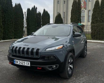 Серый Джип Чероки, объемом двигателя 3.24 л и пробегом 352 тыс. км за 12500 $, фото 2 на Automoto.ua