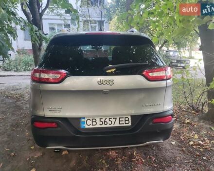Серый Джип Чероки, объемом двигателя 2.36 л и пробегом 205 тыс. км за 14500 $, фото 3 на Automoto.ua