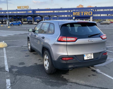 Сірий Джип Cherokee, об'ємом двигуна 2.4 л та пробігом 150 тис. км за 13800 $, фото 17 на Automoto.ua