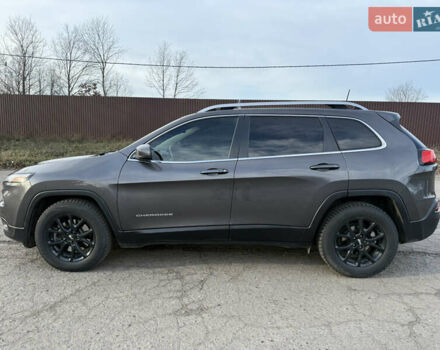 Серый Джип Чероки, объемом двигателя 2.36 л и пробегом 202 тыс. км за 12400 $, фото 3 на Automoto.ua