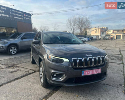 Серый Джип Чероки, объемом двигателя 2.36 л и пробегом 139 тыс. км за 16200 $, фото 1 на Automoto.ua