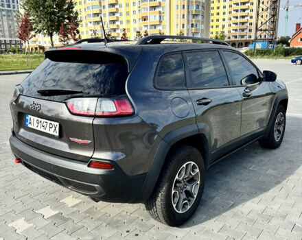 Серый Джип Чероки, объемом двигателя 3.24 л и пробегом 124 тыс. км за 18900 $, фото 3 на Automoto.ua