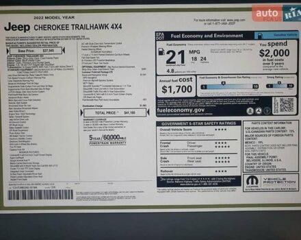 Серый Джип Чероки, объемом двигателя 3.24 л и пробегом 37 тыс. км за 25700 $, фото 59 на Automoto.ua