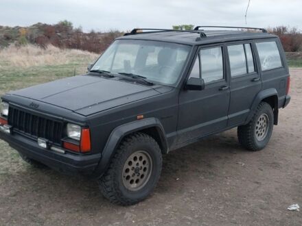 Сірий Джип Cherokee, об'ємом двигуна 2.5 л та пробігом 370 тис. км за 1349 $, фото 1 на Automoto.ua