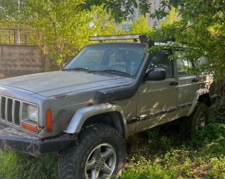 Сірий Джип Cherokee, об'ємом двигуна 4 л та пробігом 3 тис. км за 1700 $, фото 1 на Automoto.ua