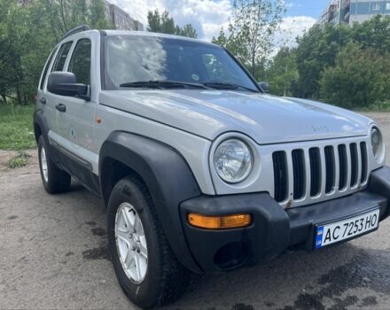 Серый Джип Чероки, объемом двигателя 2.8 л и пробегом 215 тыс. км за 5750 $, фото 1 на Automoto.ua