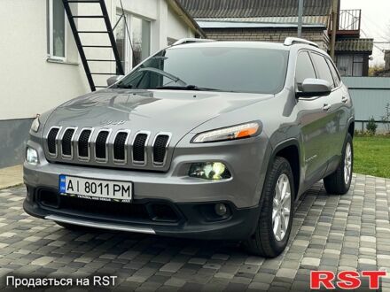Серый Джип Чероки, объемом двигателя 2.4 л и пробегом 130 тыс. км за 13300 $, фото 1 на Automoto.ua
