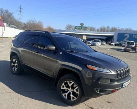 Серый Джип Чероки, объемом двигателя 3.24 л и пробегом 295 тыс. км за 14500 $, фото 1 на Automoto.ua