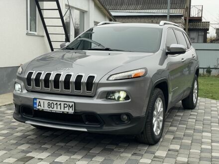 Серый Джип Чероки, объемом двигателя 2.4 л и пробегом 130 тыс. км за 13300 $, фото 1 на Automoto.ua