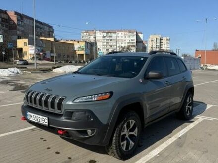 Серый Джип Чероки, объемом двигателя 3.24 л и пробегом 208 тыс. км за 15599 $, фото 1 на Automoto.ua