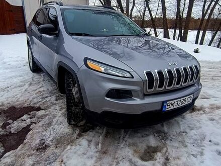 Серый Джип Чероки, объемом двигателя 2.4 л и пробегом 170 тыс. км за 13300 $, фото 1 на Automoto.ua