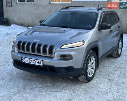 Серый Джип Чероки, объемом двигателя 2.36 л и пробегом 267 тыс. км за 12500 $, фото 1 на Automoto.ua