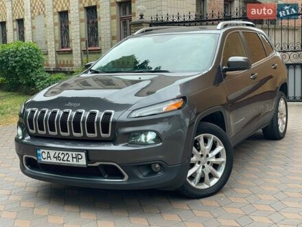 Сірий Джип Cherokee, об'ємом двигуна 2.4 л та пробігом 196 тис. км за 12500 $, фото 1 на Automoto.ua