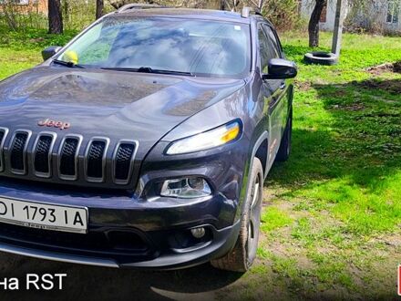 Сірий Джип Cherokee, об'ємом двигуна 2.4 л та пробігом 172 тис. км за 14000 $, фото 1 на Automoto.ua