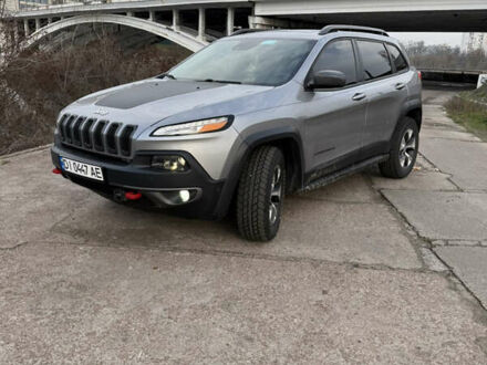 Серый Джип Чероки, объемом двигателя 3.24 л и пробегом 173 тыс. км за 15499 $, фото 1 на Automoto.ua