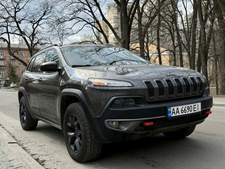 Серый Джип Чероки, объемом двигателя 3.24 л и пробегом 172 тыс. км за 14700 $, фото 1 на Automoto.ua