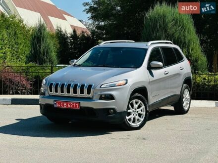 Сірий Джип Cherokee, об'ємом двигуна 2.4 л та пробігом 199 тис. км за 14500 $, фото 1 на Automoto.ua