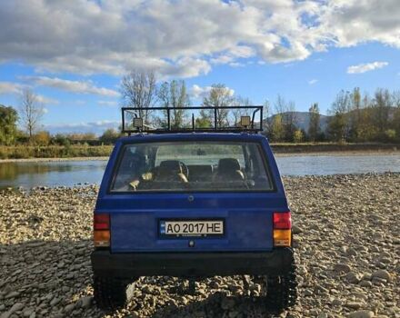 Синий Джип Чероки, объемом двигателя 2.5 л и пробегом 100 тыс. км за 6999 $, фото 3 на Automoto.ua