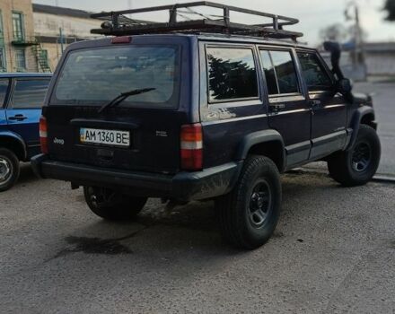 Синій Джип Cherokee, об'ємом двигуна 2.5 л та пробігом 281 тис. км за 5000 $, фото 5 на Automoto.ua