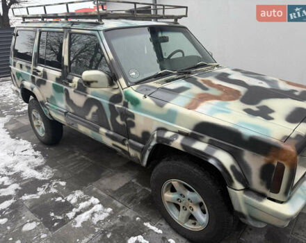 Синій Джип Cherokee, об'ємом двигуна 2.5 л та пробігом 228 тис. км за 6500 $, фото 6 на Automoto.ua