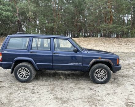Синий Джип Чероки, объемом двигателя 2.5 л и пробегом 300 тыс. км за 3300 $, фото 2 на Automoto.ua