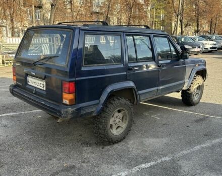 Синій Джип Cherokee, об'ємом двигуна 2.5 л та пробігом 371 тис. км за 3600 $, фото 3 на Automoto.ua
