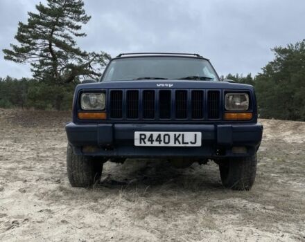 Синий Джип Чероки, объемом двигателя 2.5 л и пробегом 300 тыс. км за 3300 $, фото 1 на Automoto.ua