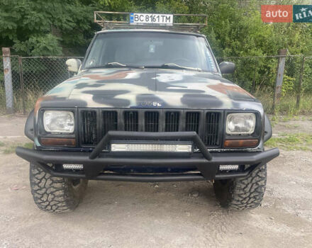 Синий Джип Чероки, объемом двигателя 2.5 л и пробегом 235 тыс. км за 12600 $, фото 9 на Automoto.ua