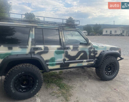 Синий Джип Чероки, объемом двигателя 2.5 л и пробегом 235 тыс. км за 12600 $, фото 7 на Automoto.ua