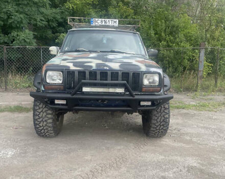 Синий Джип Чероки, объемом двигателя 2.5 л и пробегом 235 тыс. км за 12600 $, фото 5 на Automoto.ua