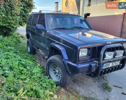 Синий Джип Чероки, объемом двигателя 2.5 л и пробегом 235 тыс. км за 2900 $, фото 1 на Automoto.ua