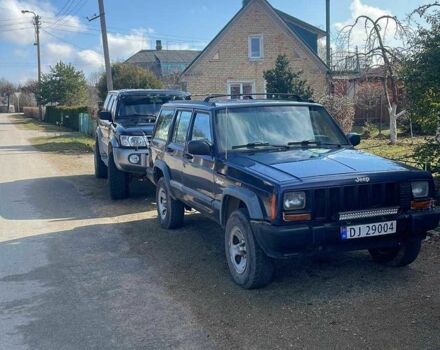 Синій Джип Cherokee, об'ємом двигуна 0.25 л та пробігом 242 тис. км за 3300 $, фото 3 на Automoto.ua