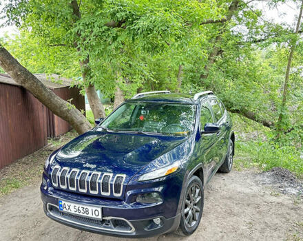 Синий Джип Чероки, объемом двигателя 2.36 л и пробегом 170 тыс. км за 14900 $, фото 7 на Automoto.ua