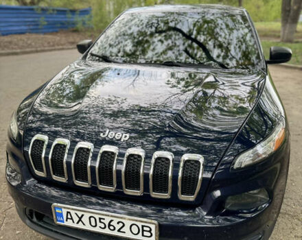 Синій Джип Cherokee, об'ємом двигуна 2.36 л та пробігом 216 тис. км за 12900 $, фото 1 на Automoto.ua